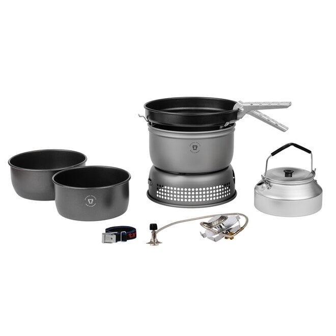 Stove 25-6 serie Hardanodized Aluminium