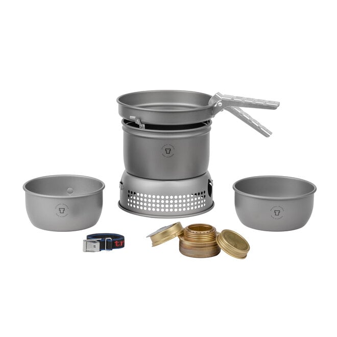 Stove 27-1 serie Hardanodized Aluminium