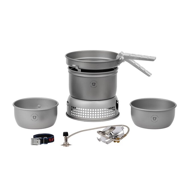 Stove 27-1 serie Hardanodized Aluminium