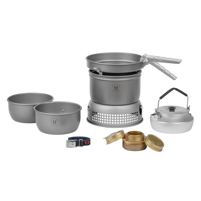 Stove 27-2 serie Hardanodized Aluminium