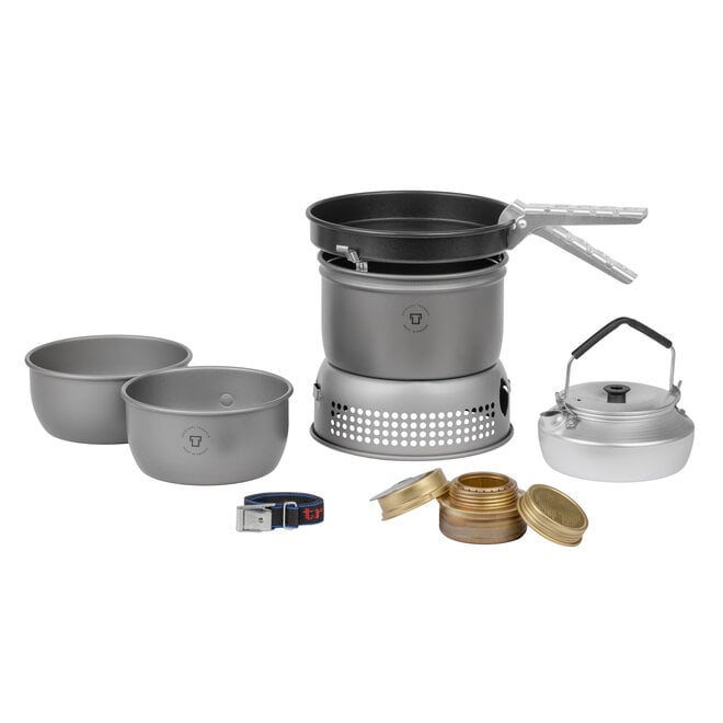 Stove 27-4 serie Hardanodized Aluminium