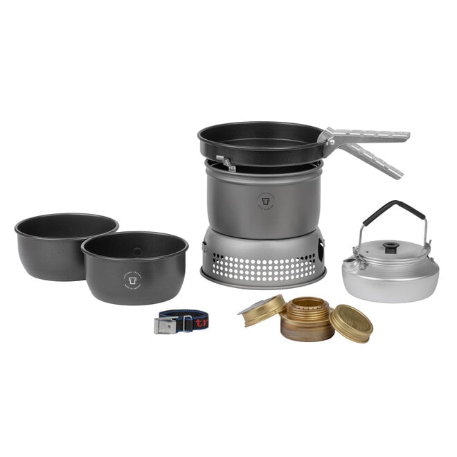 Stove 27-6 serie Hardanodized Aluminium