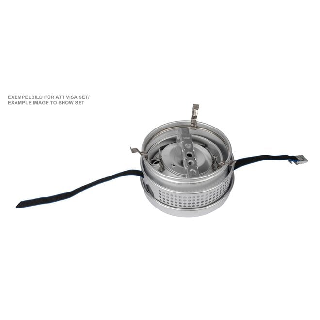 Stove 27-6 serie Hardanodized Aluminium