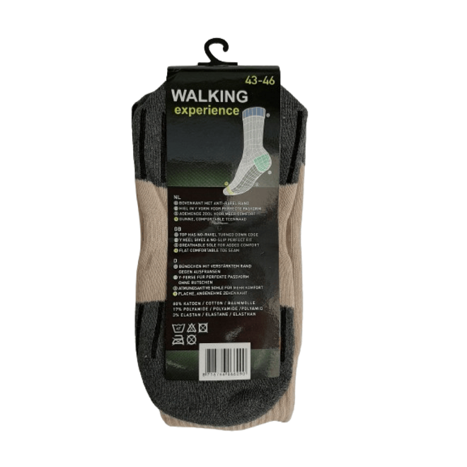 Naadloze Wandelsokken 'Walking Experience'