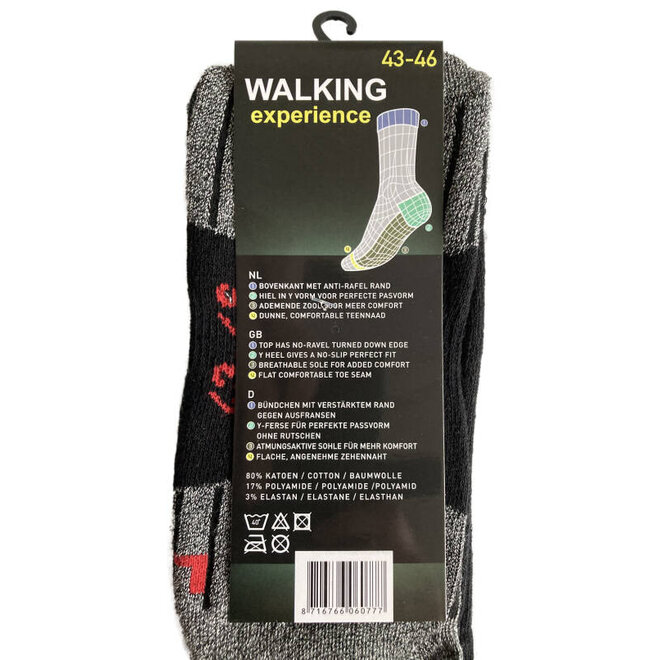 Naadloze Wandelsokken 'Walking Experience'