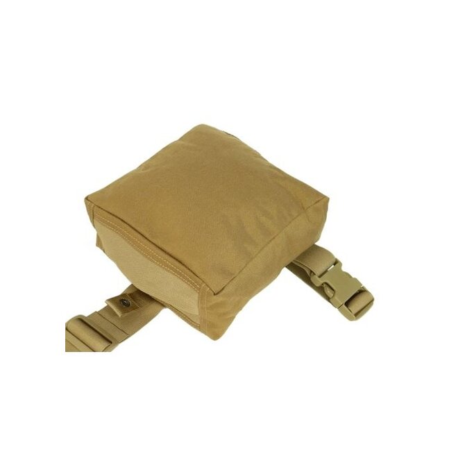 Military Thigh-Mounted Dump Pouch DROP LEG DUMP POUCH – Coyote