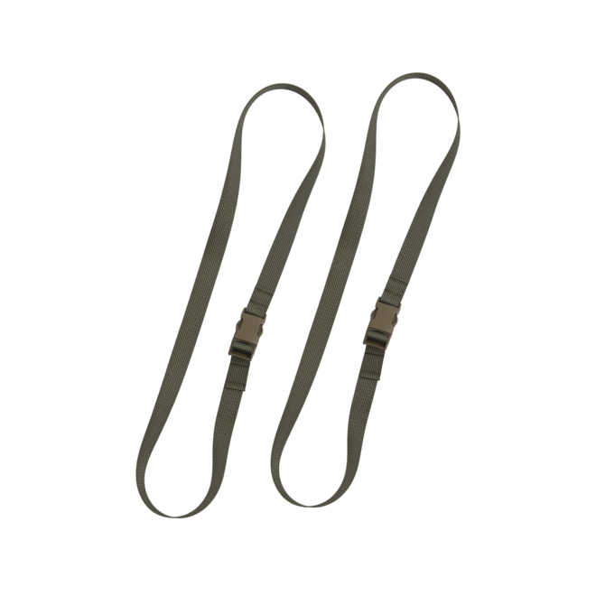 Pack Straps, SR Buckle – 120 cm – 2 pcs – Green