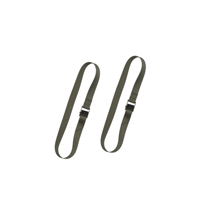 Pack Straps, CAM Buckle – 80 cm – 2 pcs – Green
