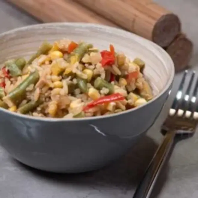 Nasi Goreng met Groenten - Blik 7 Porties (700 gram) - THT: 16-05-2049