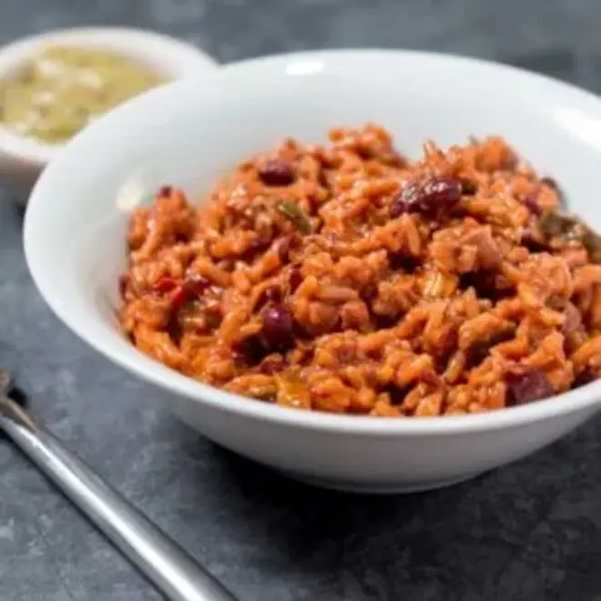 Vegetable Chipotle Chilli met Rijst - Blik 7 Porties (700 gram) - THT: 12-09-2047