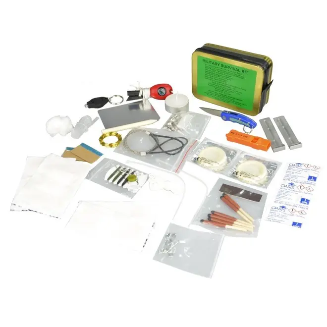 Militaire Survival Kit in Blik