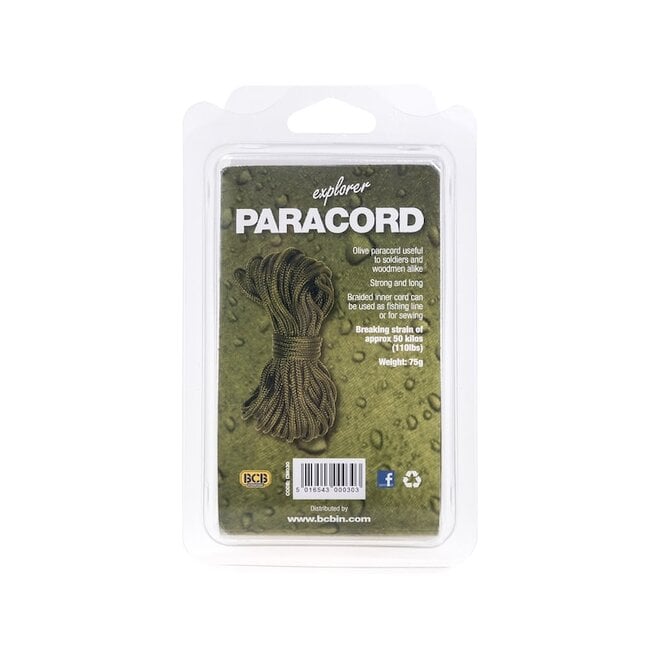 Paracord Olijfgroen (15 meter)