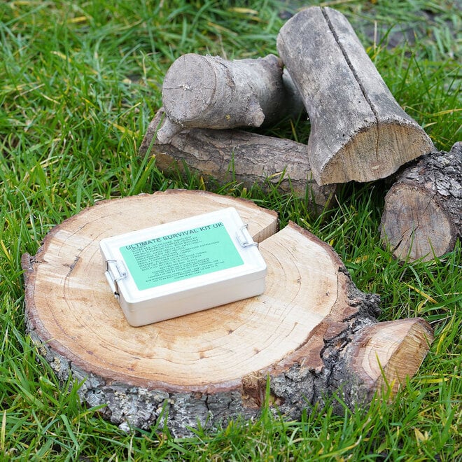 Ultimate Survival Kit in Mini Eetketeltje