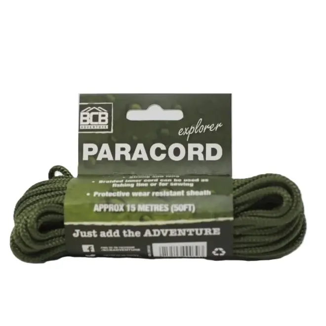 Paracord Olijfgroen (15 meter)