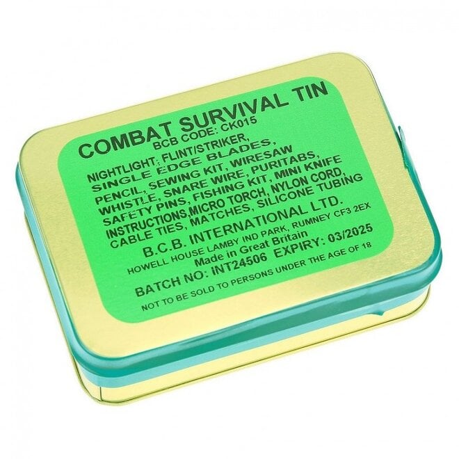 Combat Survival Kit in Blik