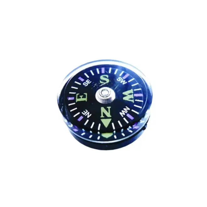 Mini Knoopkompas voor Survivalkit (Explorer Button Compass)