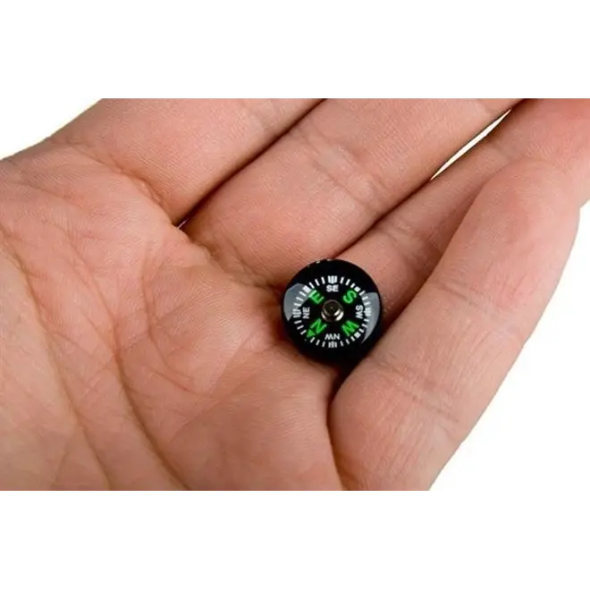 Mini Knoopkompas voor Survivalkit (Explorer Button Compass)