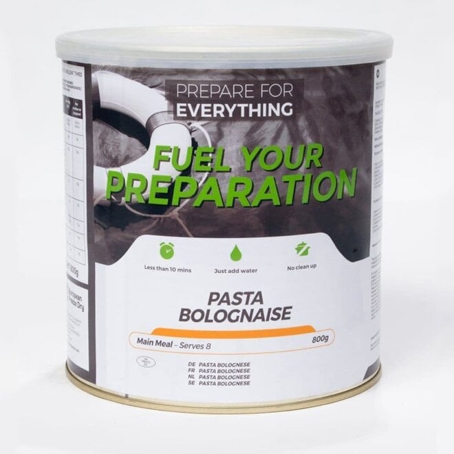 Pasta Bolognaise - Blik 8 Porties (800 gram) - THT: 27-08-2047