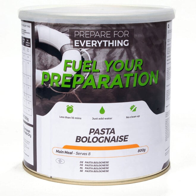 Pasta Bolognaise - Blik 8 Porties (800 gram) - THT: 27-08-2047