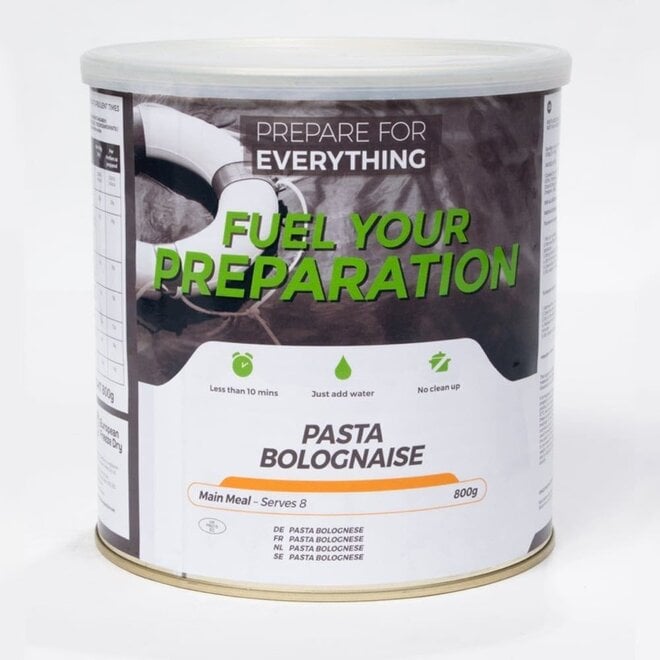 Pasta Bolognaise - Blik 8 Porties (800 gram) - THT: 27-08-2047