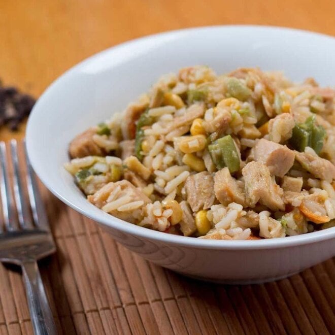 Nasi Goreng met Kip - Blik 8 Porties (800 gram) - THT: 29-01-2050