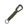 Paracord Sleutelhanger met Karabiner Groen