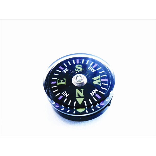 Mini Knoopkompas voor Survivalkit (Explorer Button Compass)