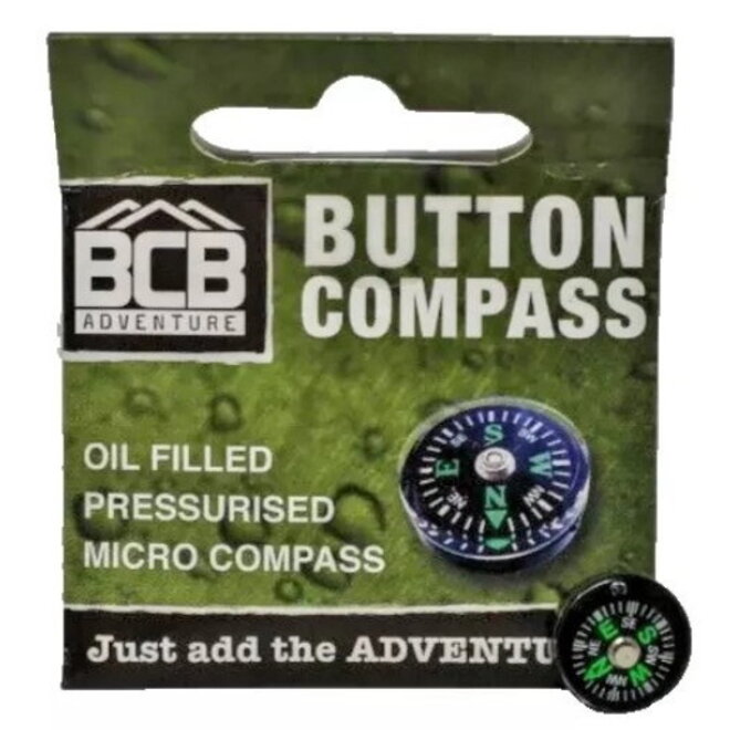 Mini Knoopkompas voor Survivalkit (Explorer Button Compass)