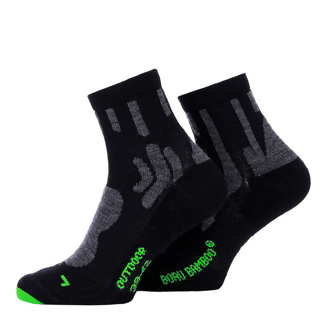 Bamboe Outdoor Wandelsokken Zwart