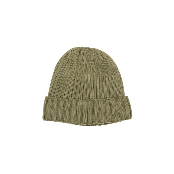 Gevoerde Beanie Muts Groen