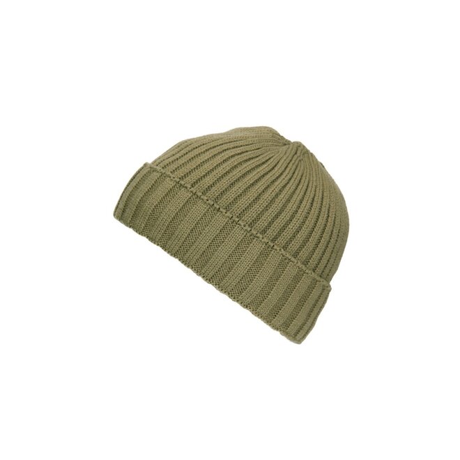 Gevoerde Beanie Muts Groen