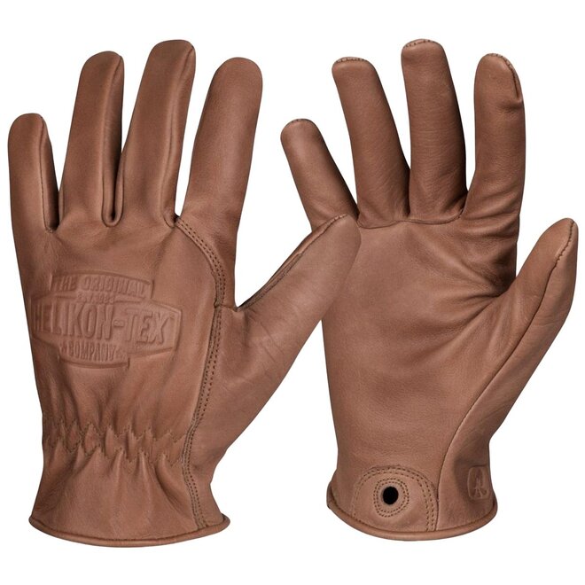 Leren Bushcraft Handschoenen Lumber Bruin