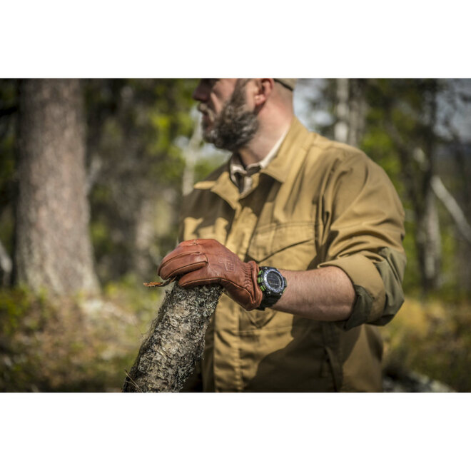 Leren Bushcraft Handschoenen Lumber Bruin