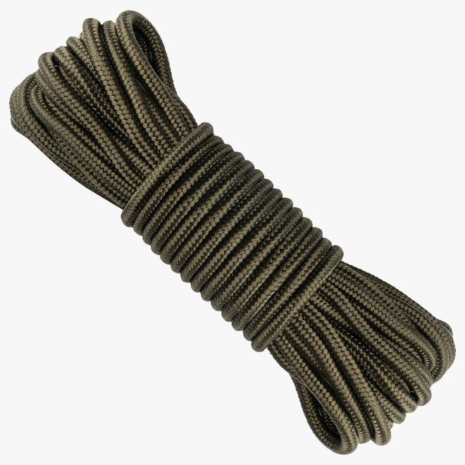 Utility Rope 9 mm Olijfgroen (15 meter)