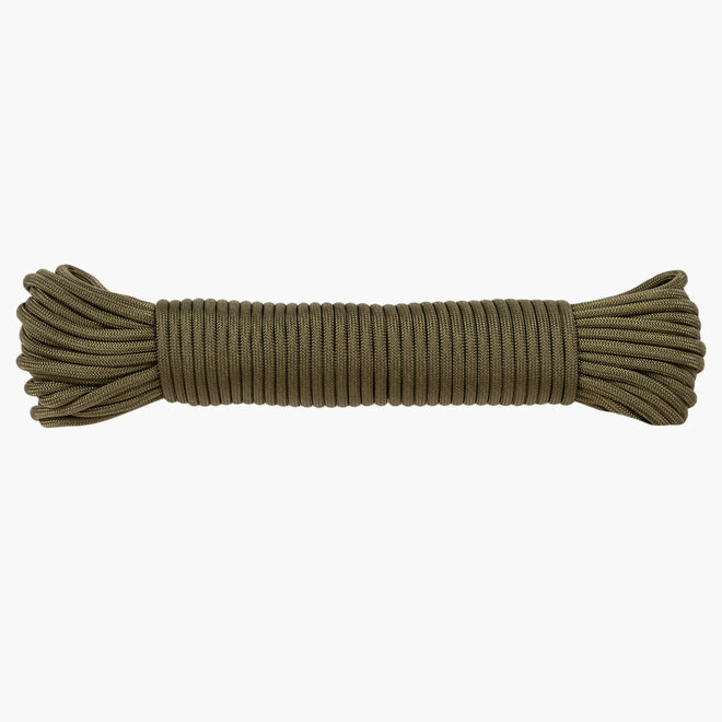 Paracord 4 mm Olijfgroen (15 meter)