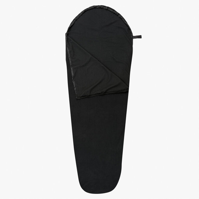 Fleece Lakenzak Mummymodel Zwart