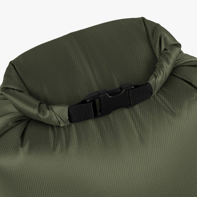 Puff Sack Opblaaszak & Drybag 20 Liter Olijfgroen