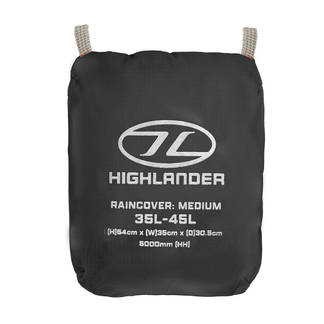 Regenhoes Rugzak 35-45 Liter Zwart