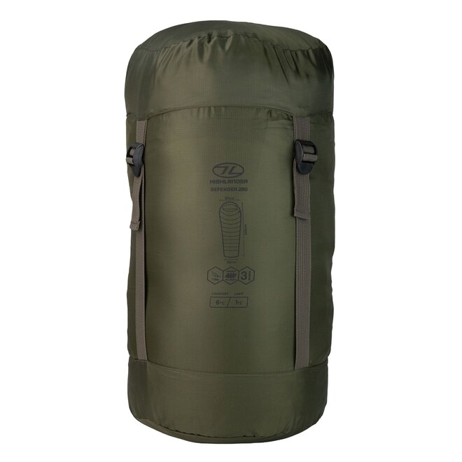 Defender 250 Slaapzak Ranger Green