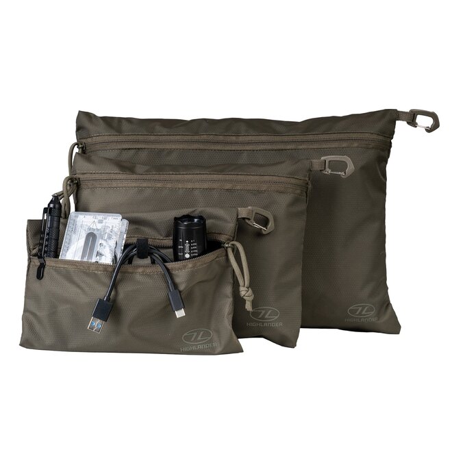 Neat Freak Organizer Pouch Set 3-delig Ranger Green