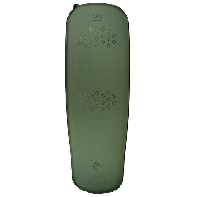 Kip Mat Zelfopblaasbare Slaapmat 7,5 cm Olijfgroen