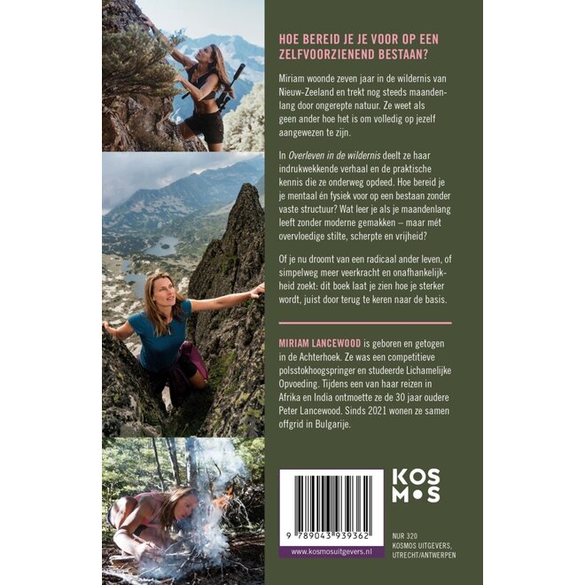 Overleven in de Wildernis - Miriam Lancewood (Gesigneerd)
