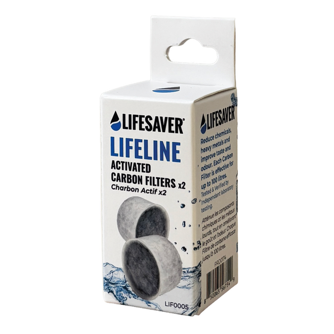 Lifeline Activated Carbon Filters (2 stuks)