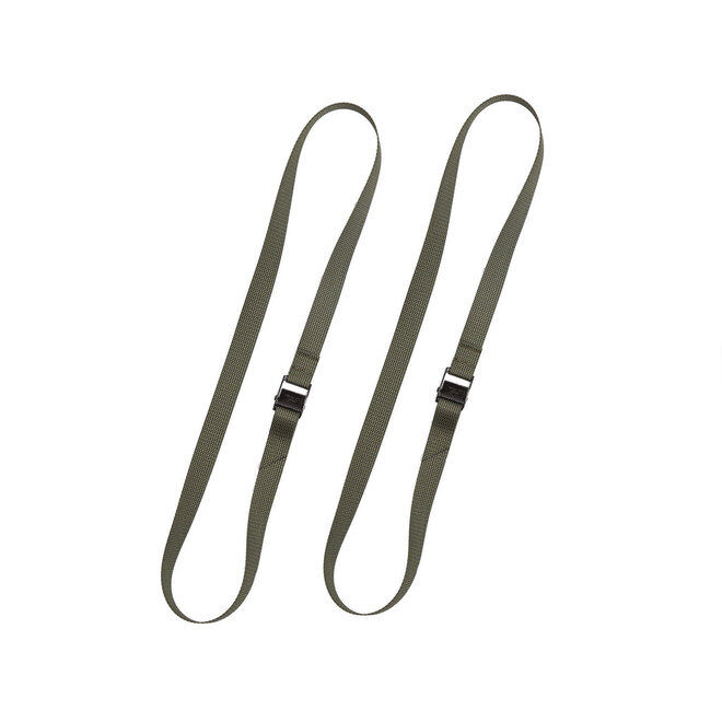 Pack Straps CAM Buckle 120 cm Groen (2 stuks)