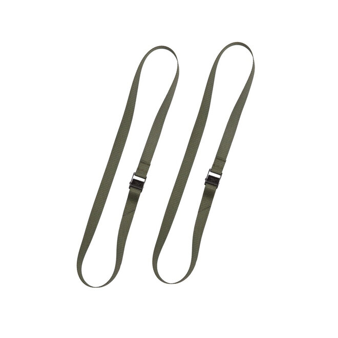 Pack Straps CAM Buckle 120 cm Groen (2 stuks)
