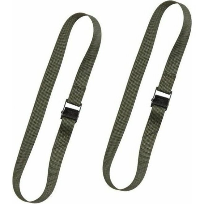Pack Straps CAM Buckle 80 cm Groen (2 stuks)