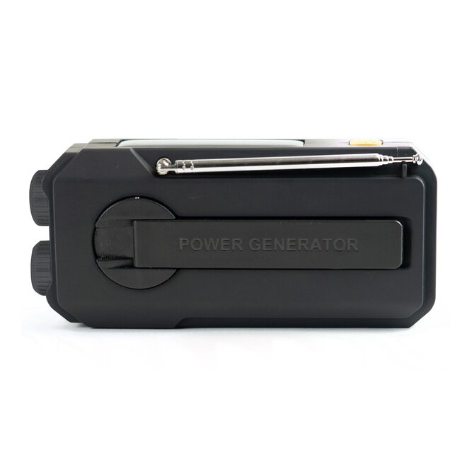 Universal Survival Emergency Hub - Noodradio met Powerbank, Zaklamp & SOS