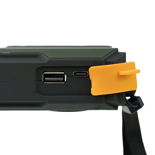 Universal Survival Emergency Hub - Noodradio met Powerbank, Zaklamp & SOS