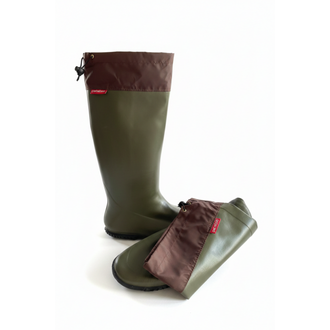 TREAD Regenlaarzen - Opvouwbaar - Khaki