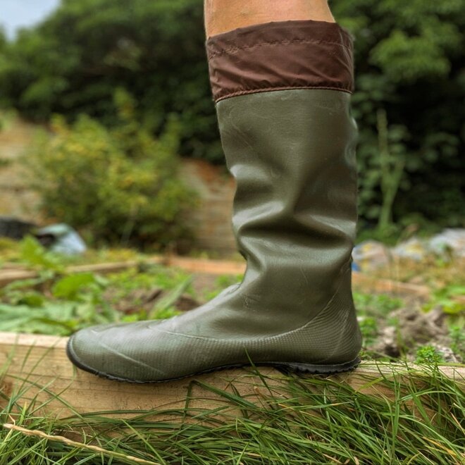 TREAD Regenlaarzen - Opvouwbaar - Khaki